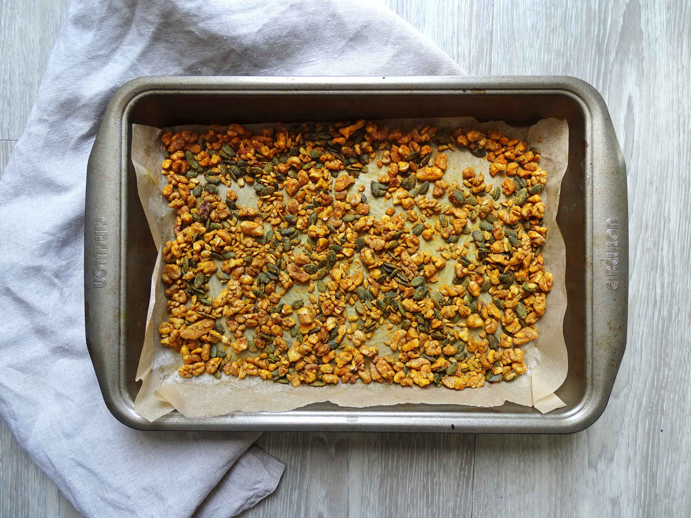 Spiced Nut and Seed Mix