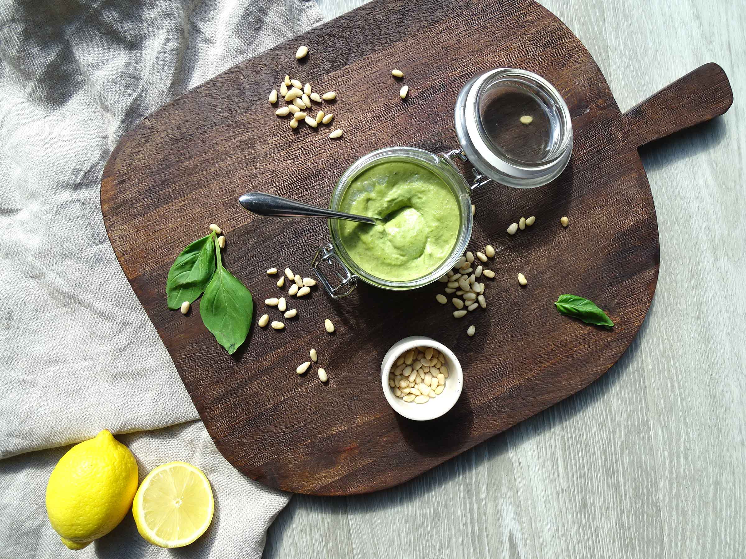 Vegan Basil Pesto