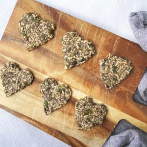 Oil Free Seed Crackers