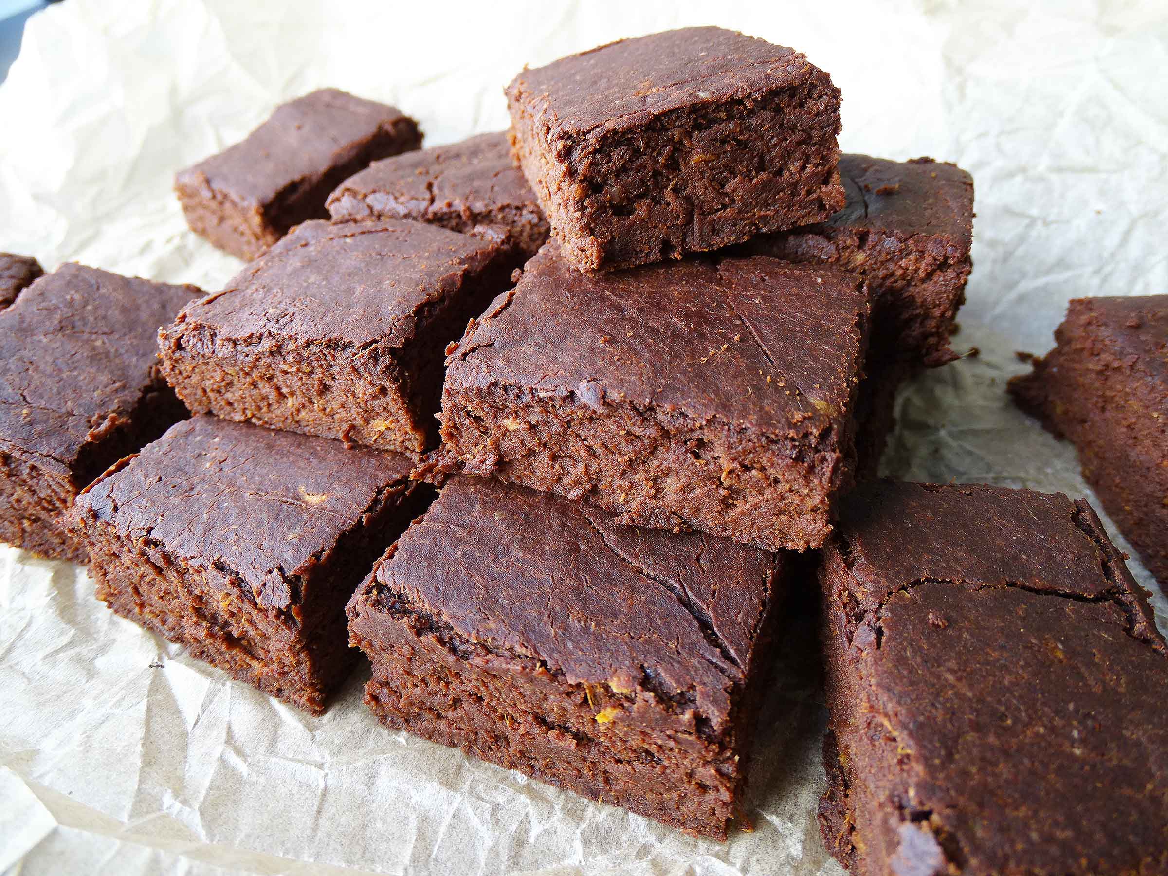 Healthy Sugar Free Chocolate Brownies