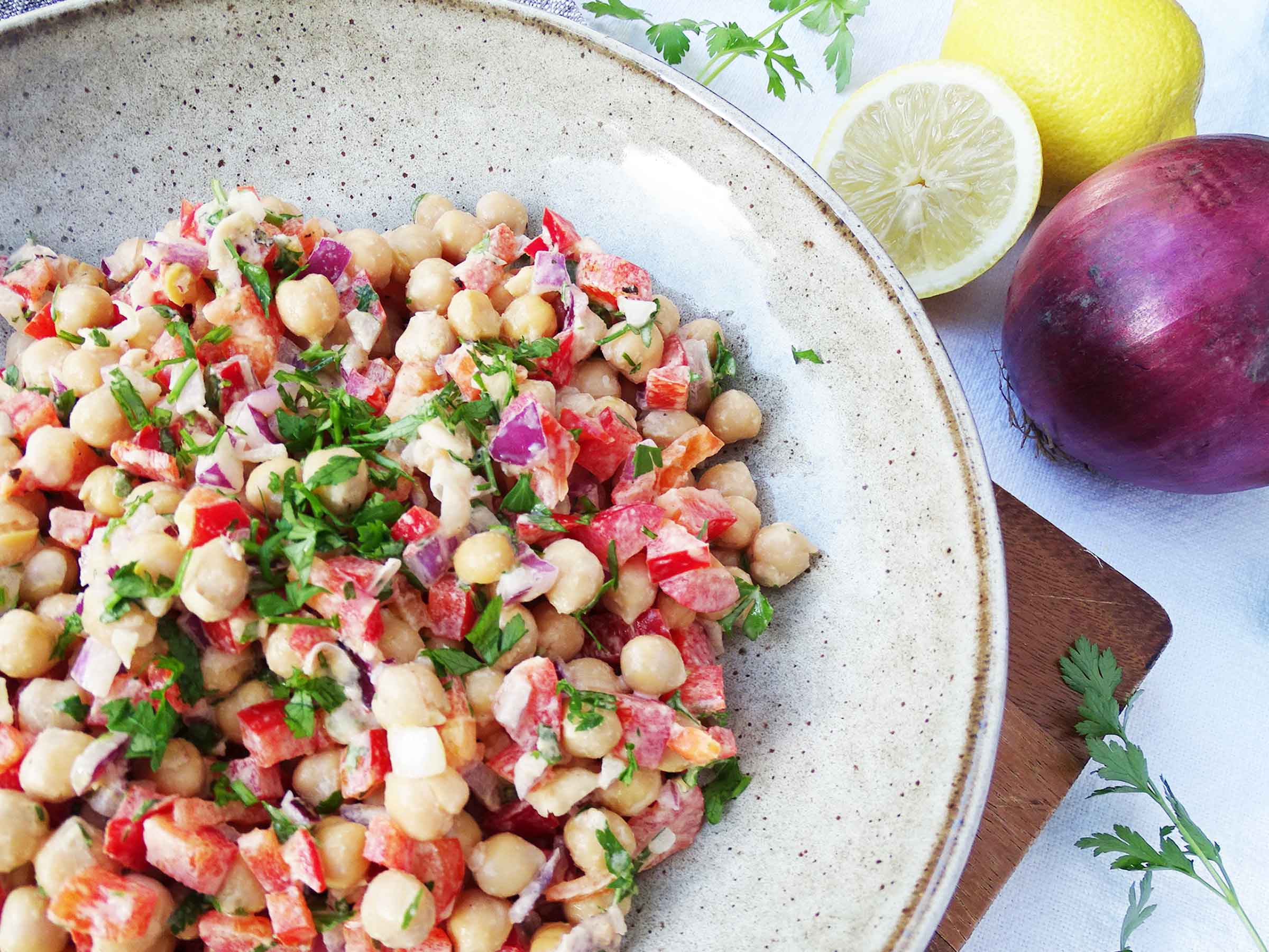 Healthy Chickpea Salad Recipe