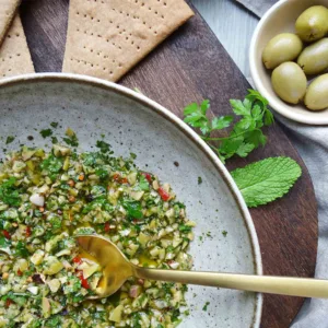 Olive and Fresh Herb Dip