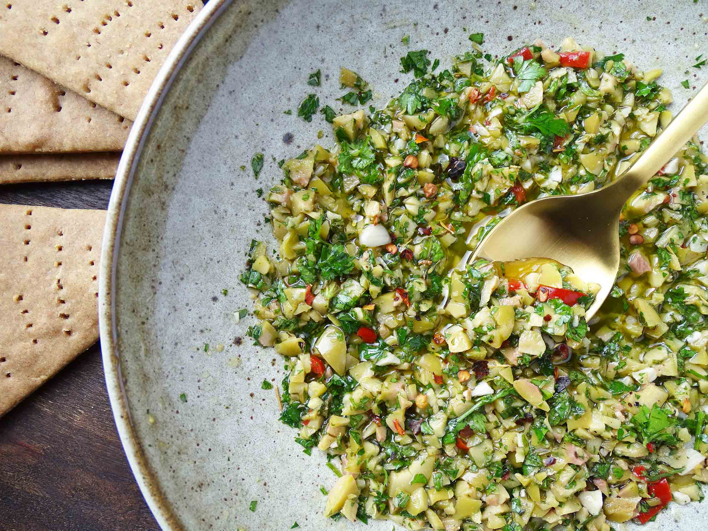 Olive and Herb Dressing