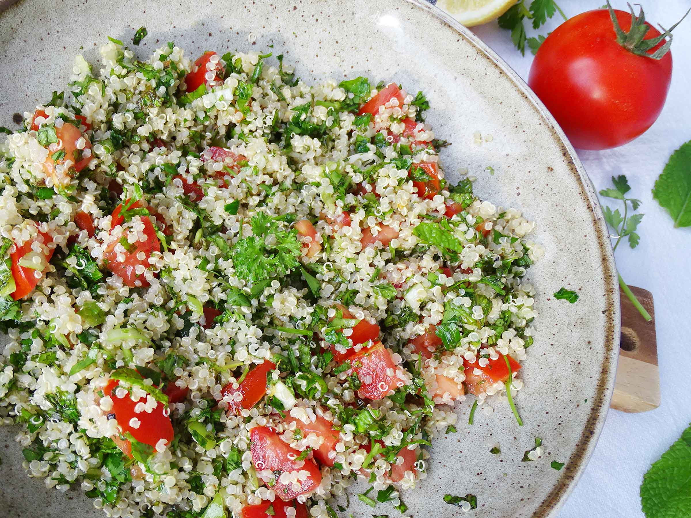 Gluten Free Quinoa Tabbouleh