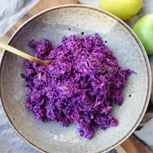 Dairy Free Cabbage Slaw No Mayo