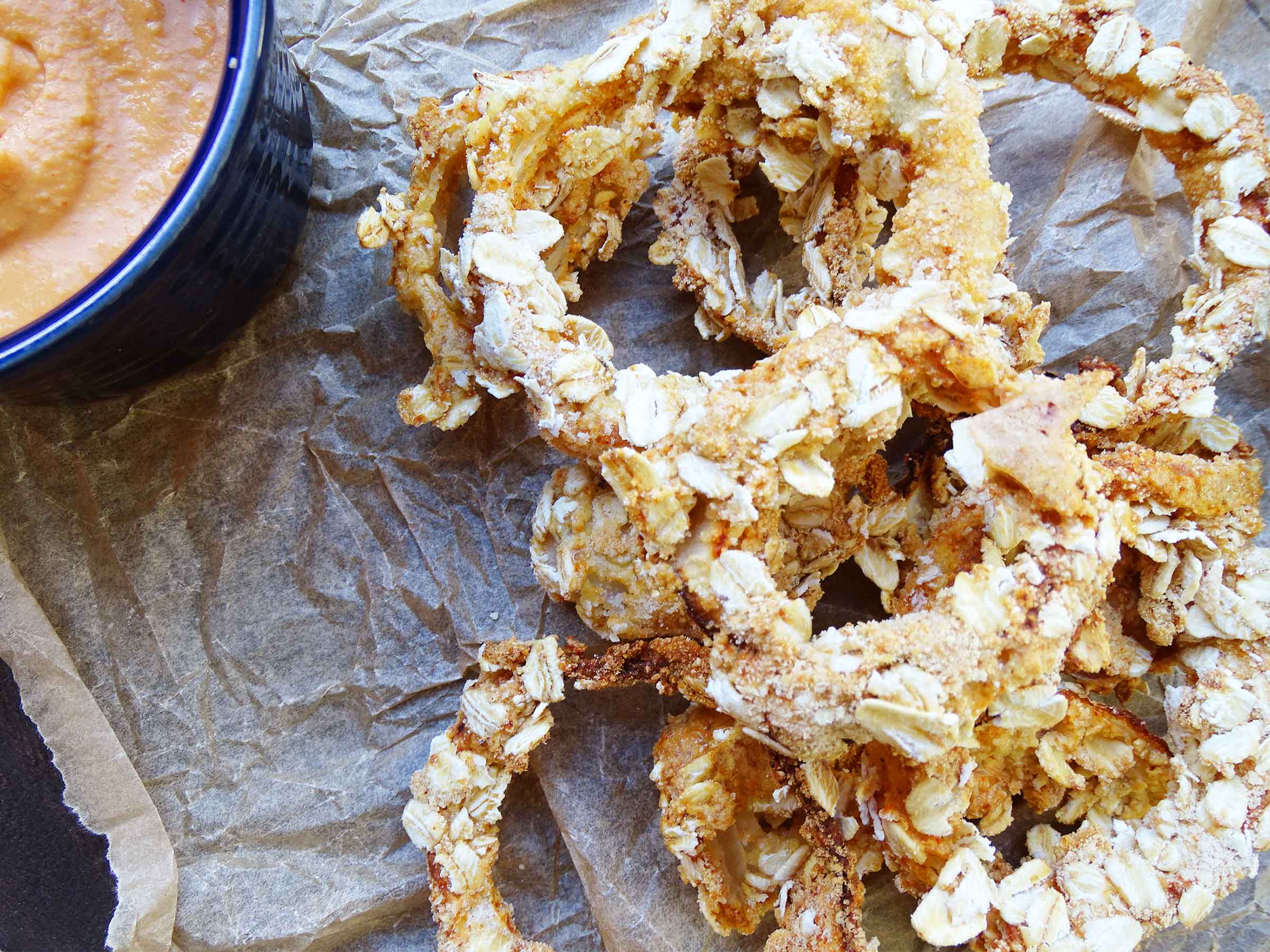 Gluten Free Baked Onion Rings