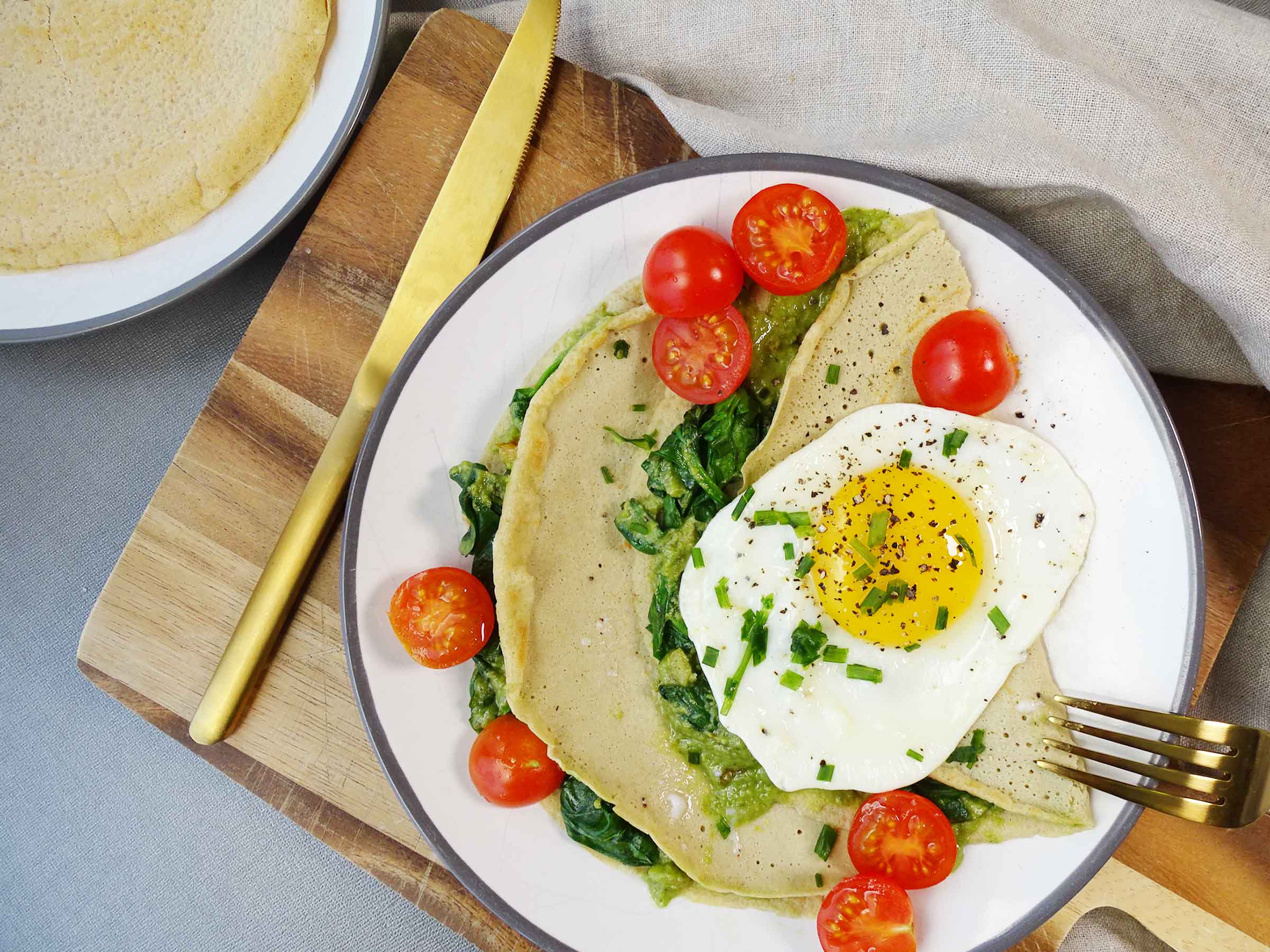 Gluten free crรชpes no flour