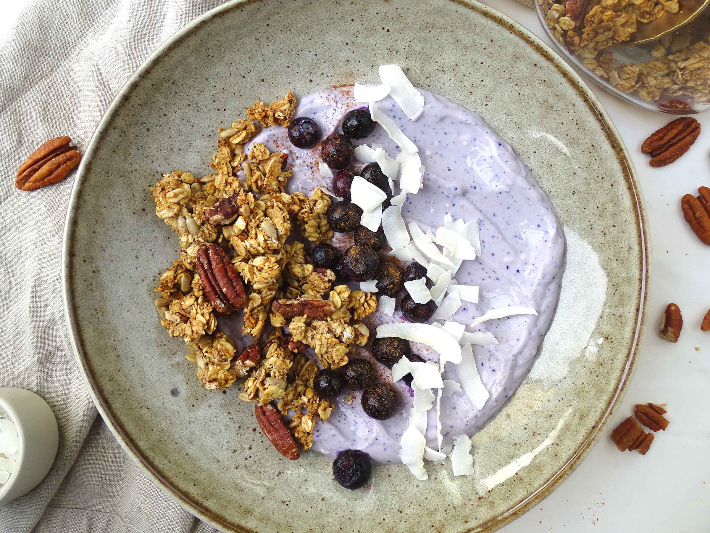 best sugar free cinnamon pecan granola