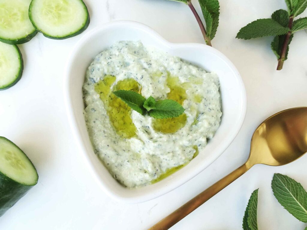 Dairy Free Tofu Tzatziki