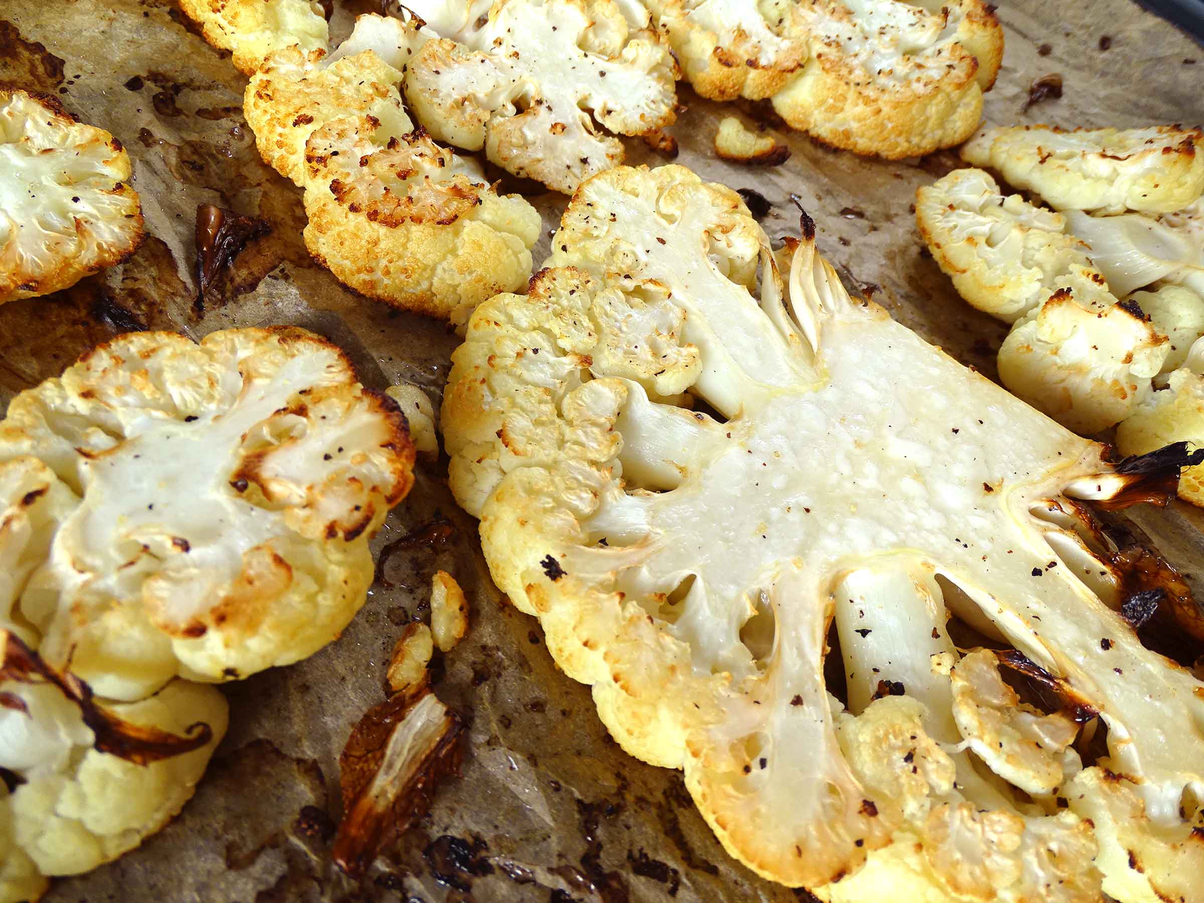 Roasted Cauliflower Steaks