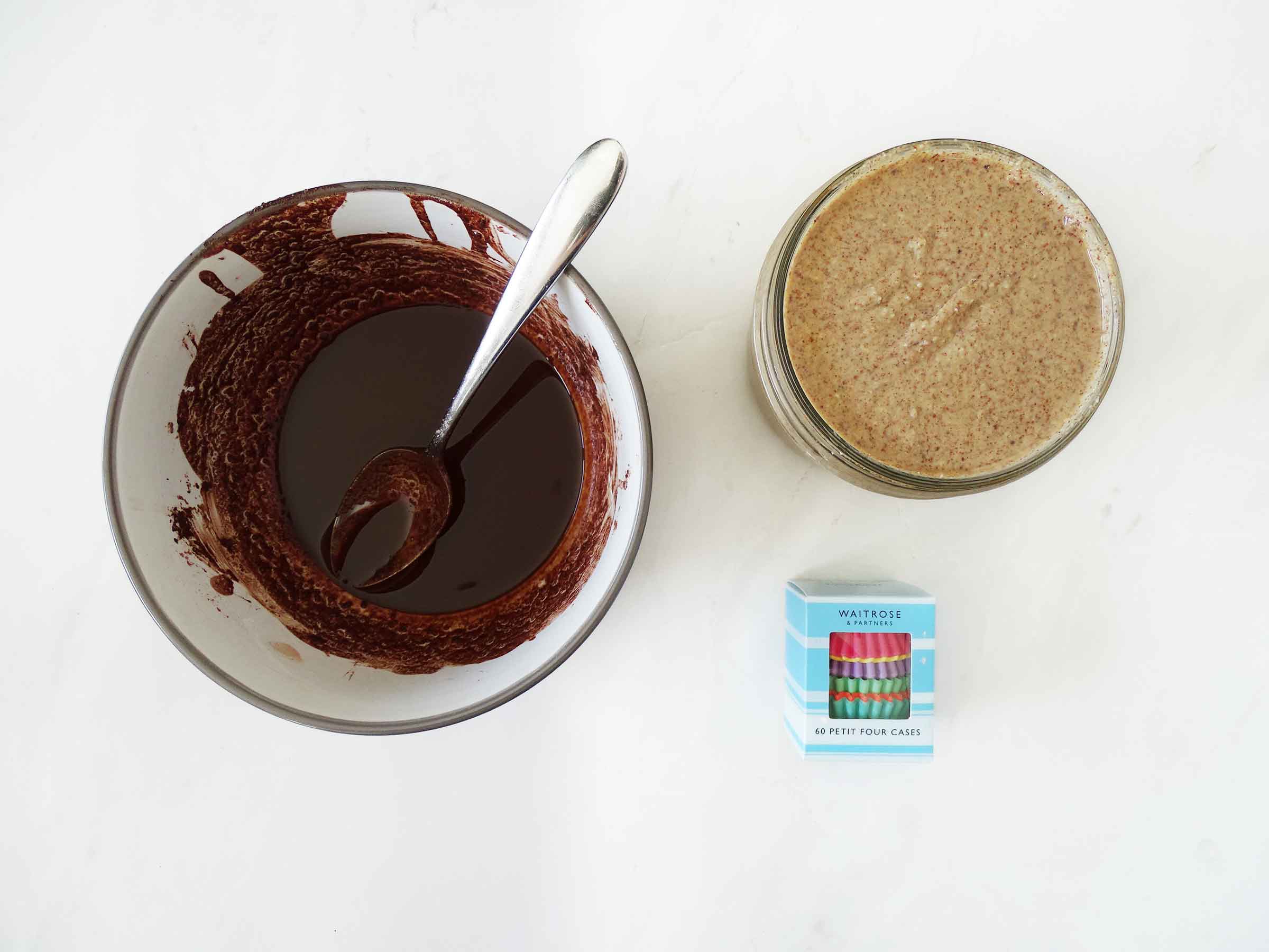 Almond Butter Cups Ingredients