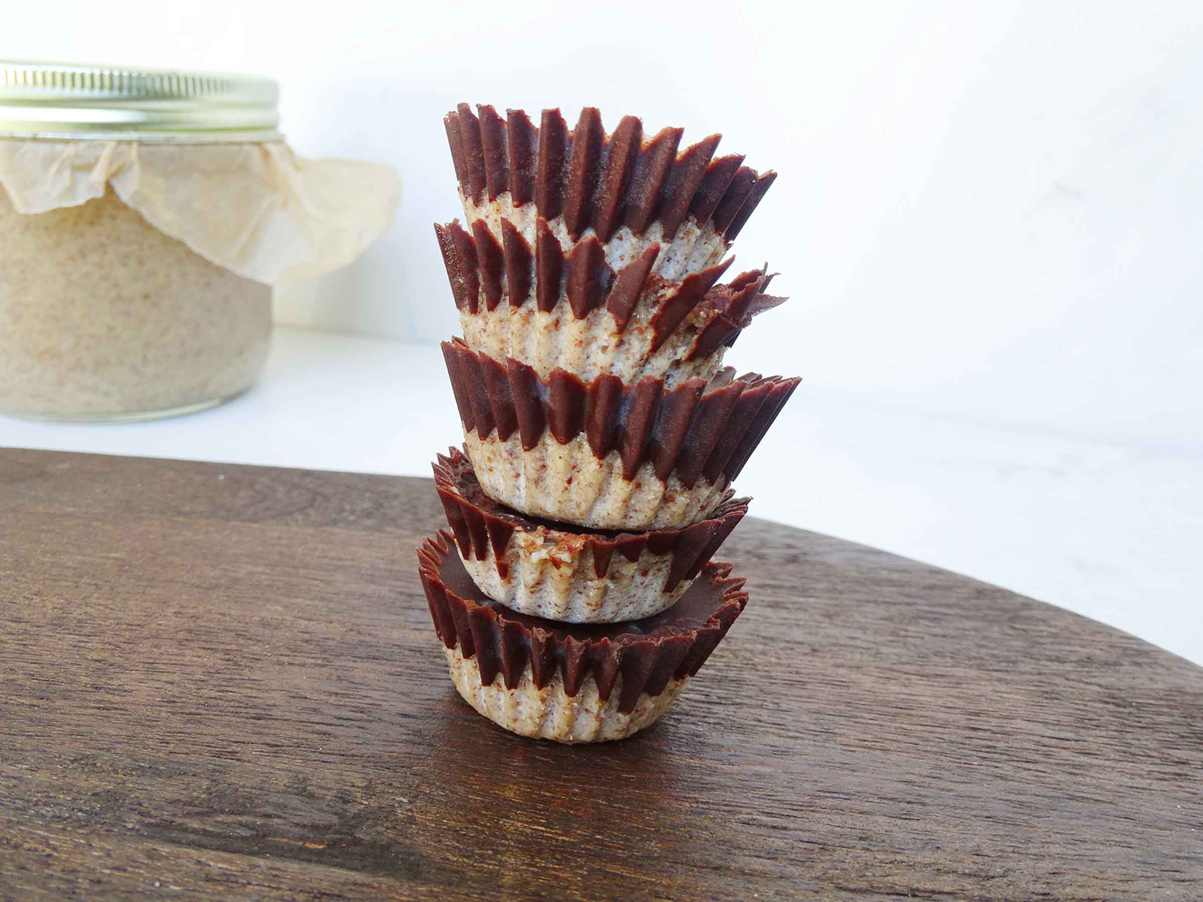 Sugar Free Chocolate Almond Butter Cups