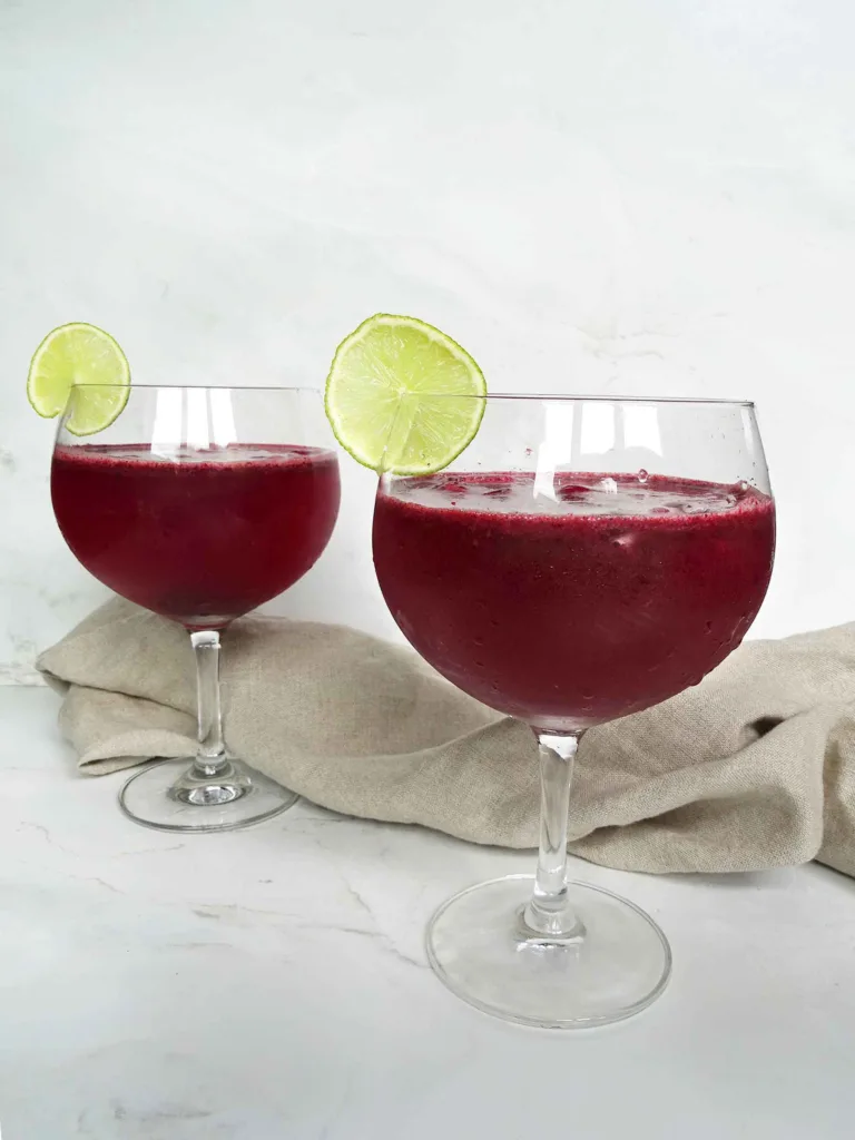 blueberry and lime mocktail sugar free alcohol free
