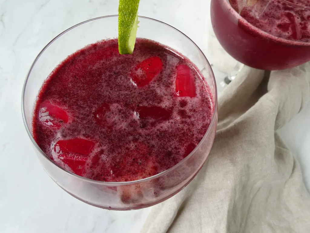 blueberry and lime sparkling drink sugar free alcohol free