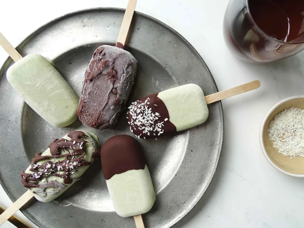 Matcha ice cream candida diet dessert recipe