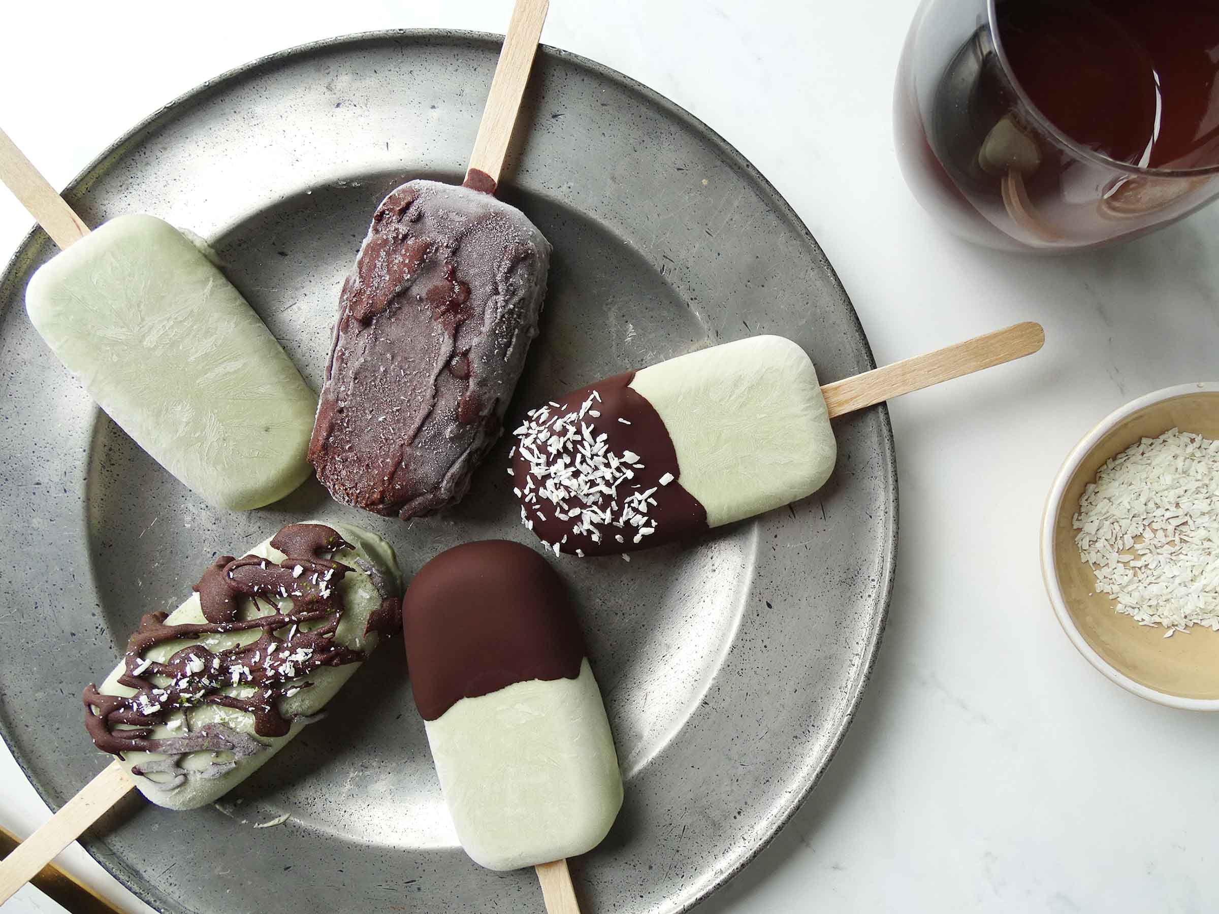 Matcha ice cream candida diet dessert recipe