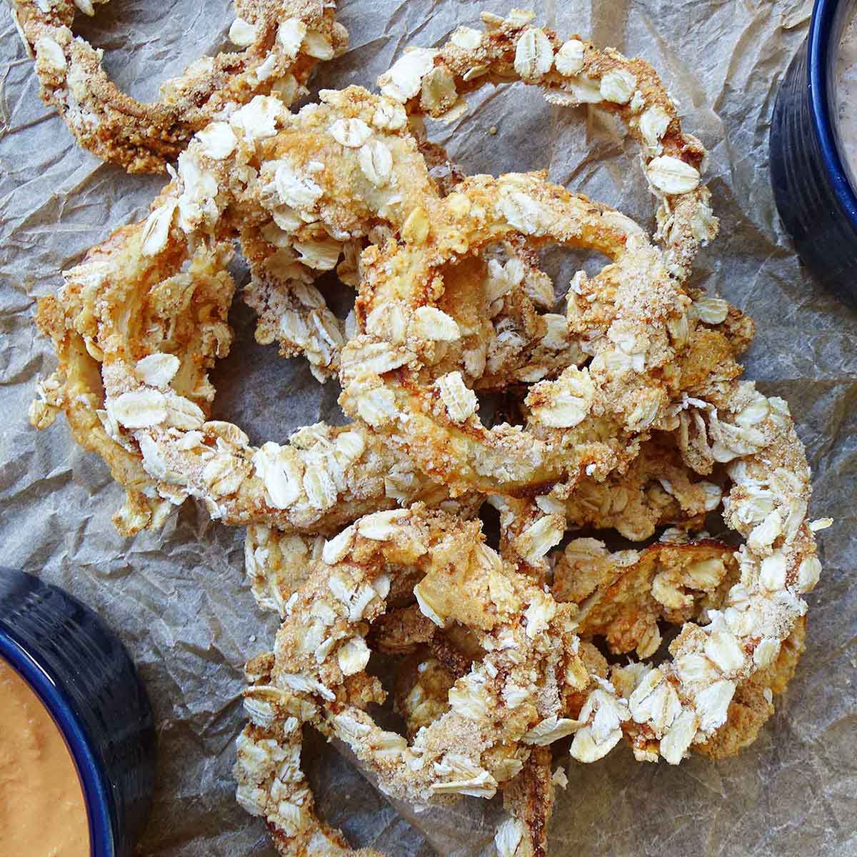 Gluten Free Baked Onion Rings