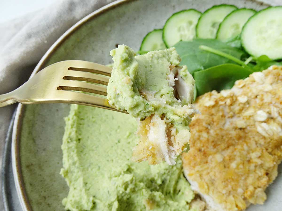 Homemade Mint and Pea Hummus Recipe
