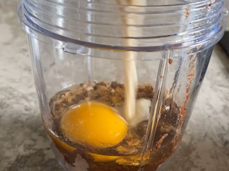 Chocolate Baked Oats Method Step 1