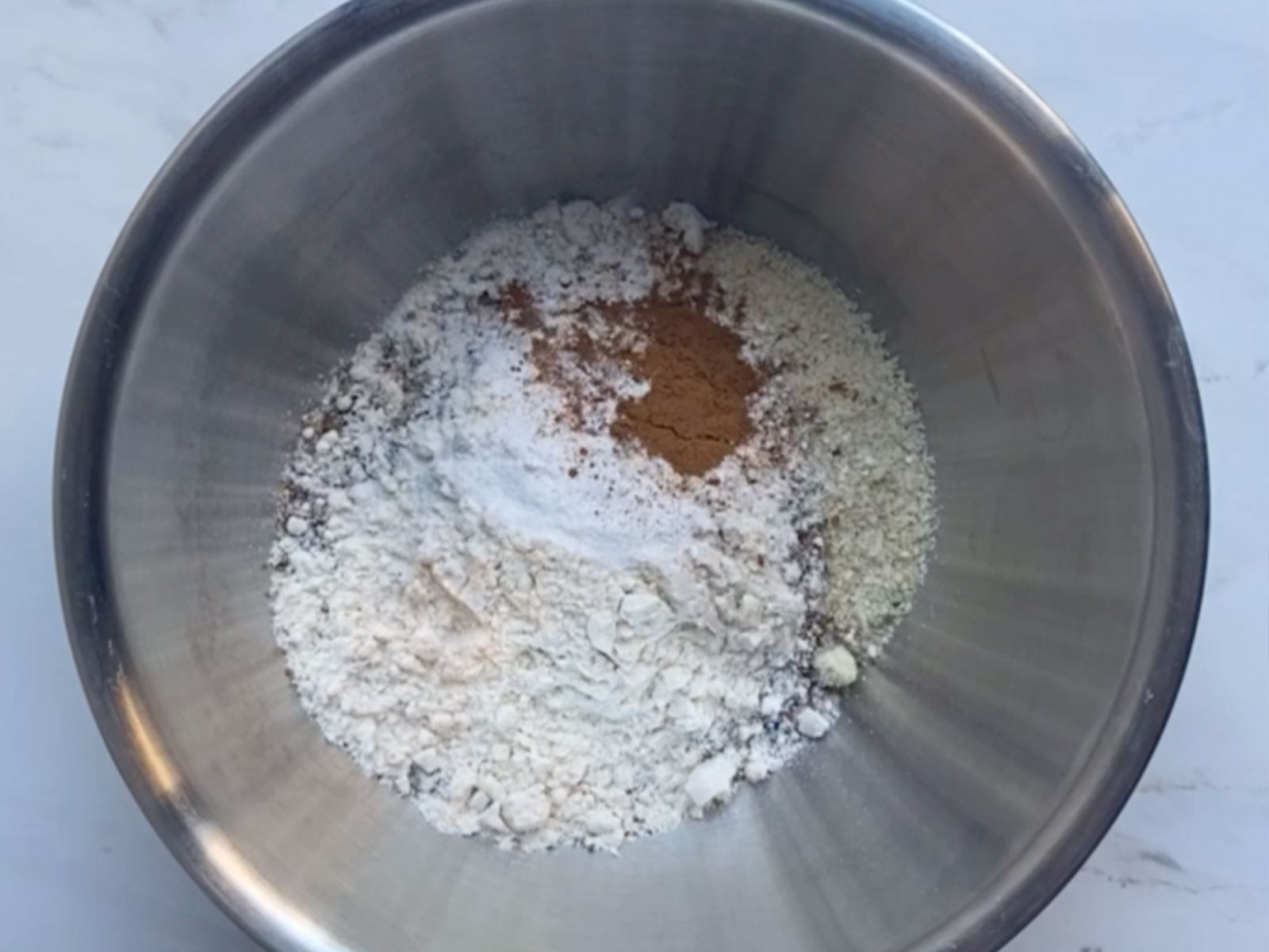 Process Step 1 Making Gluten Free Blackberry Muffins