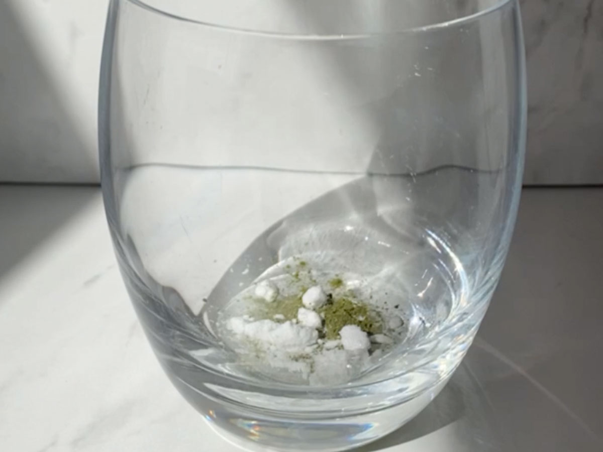 Step 1 Matcha Chia Pudding Recipe