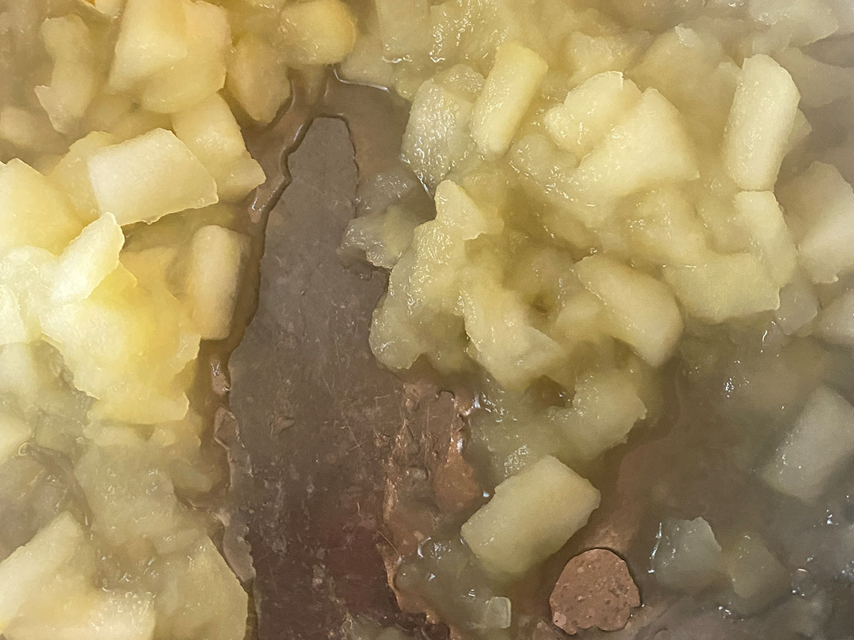 Method Step 2 - Sugar Free Applesauce