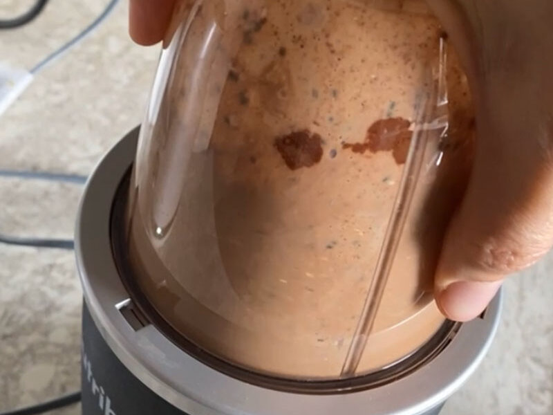 Chocolate Baked Oats Method Step 2
