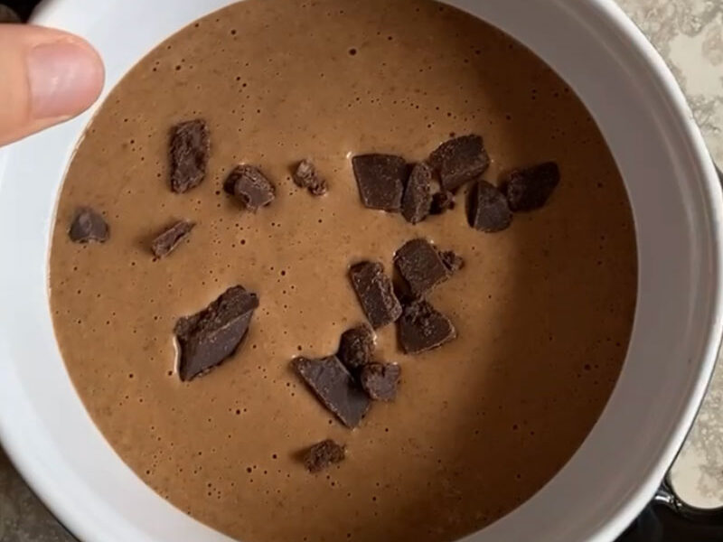 Chocolate Baked Oats Method Step 4