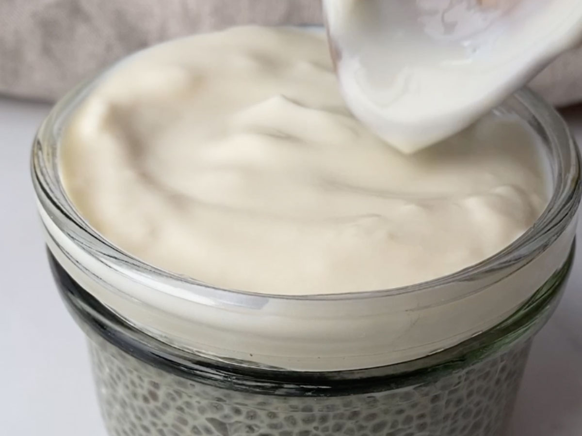 Step 6 Matcha Chia Pudding Recipe