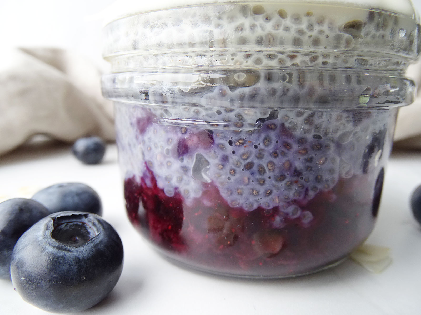 Ombré Keto Chia Pudding