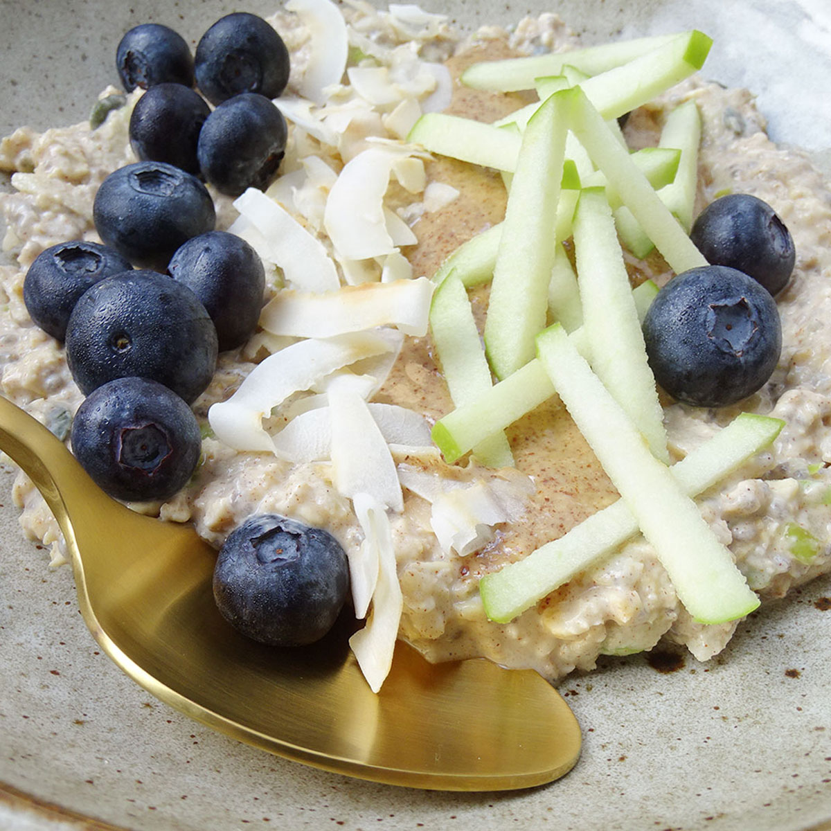 Overnight Oats - Cinnamon Apple