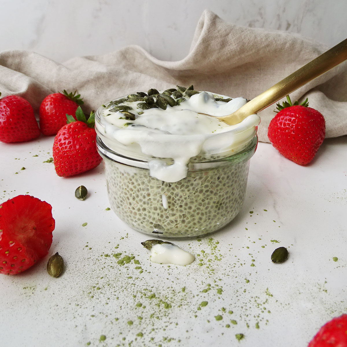 Matcha Chia Pudding Recipe
