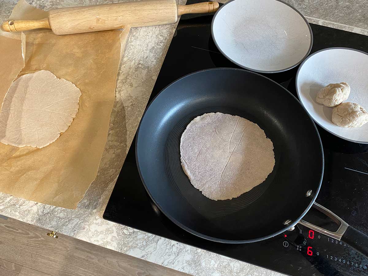 Making Coconut Flour Tortillas Step 10