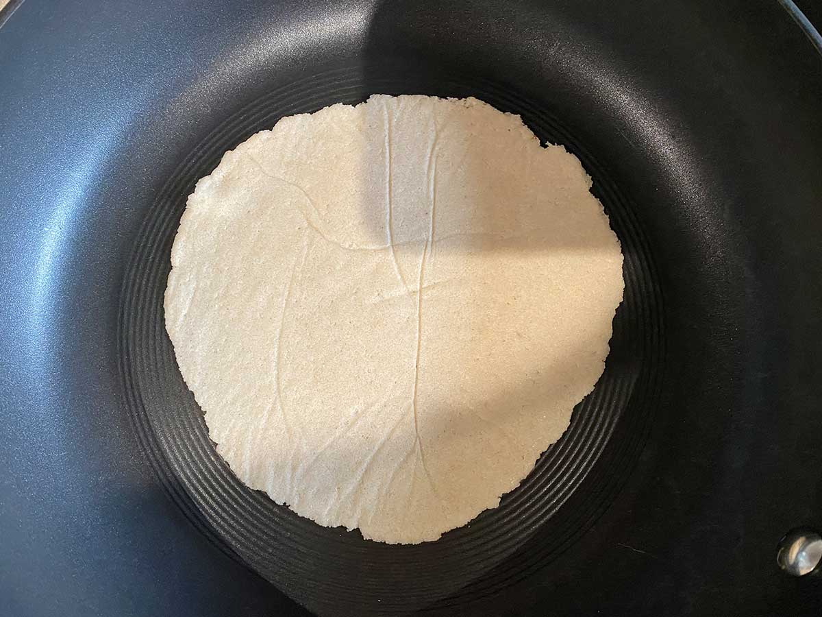 Making Coconut Flour Tortillas Step 8