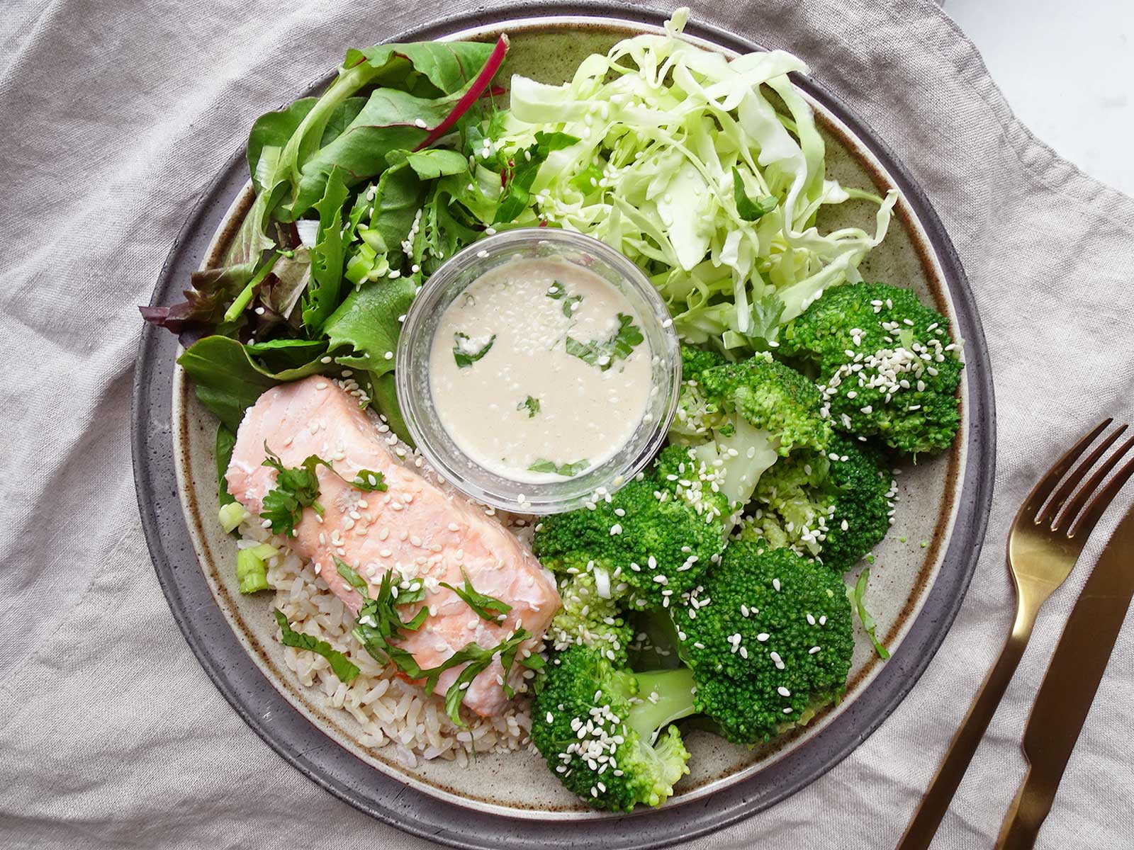 Salmon Buddha Bowl
