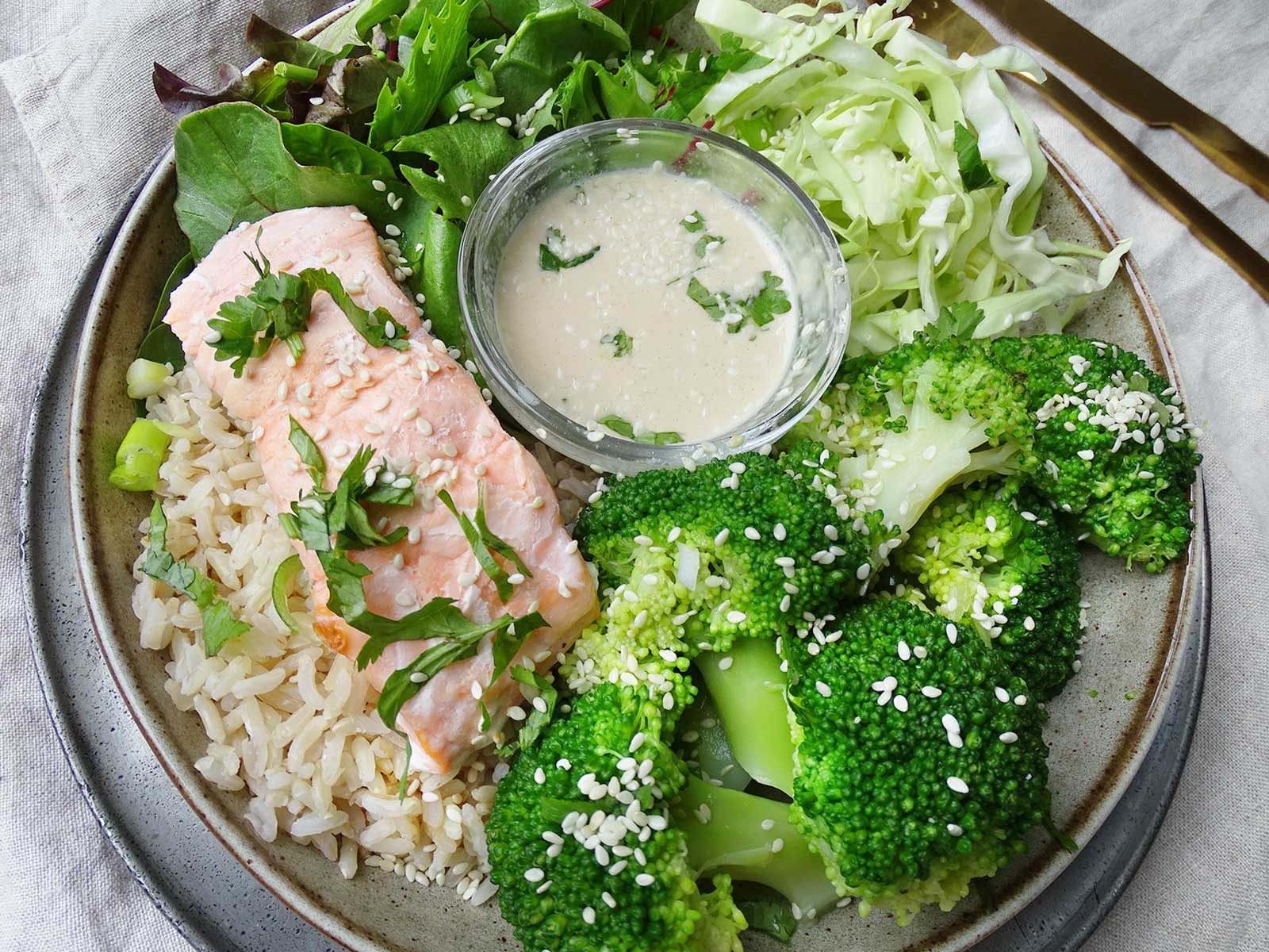 Salmon Buddah Bowl
