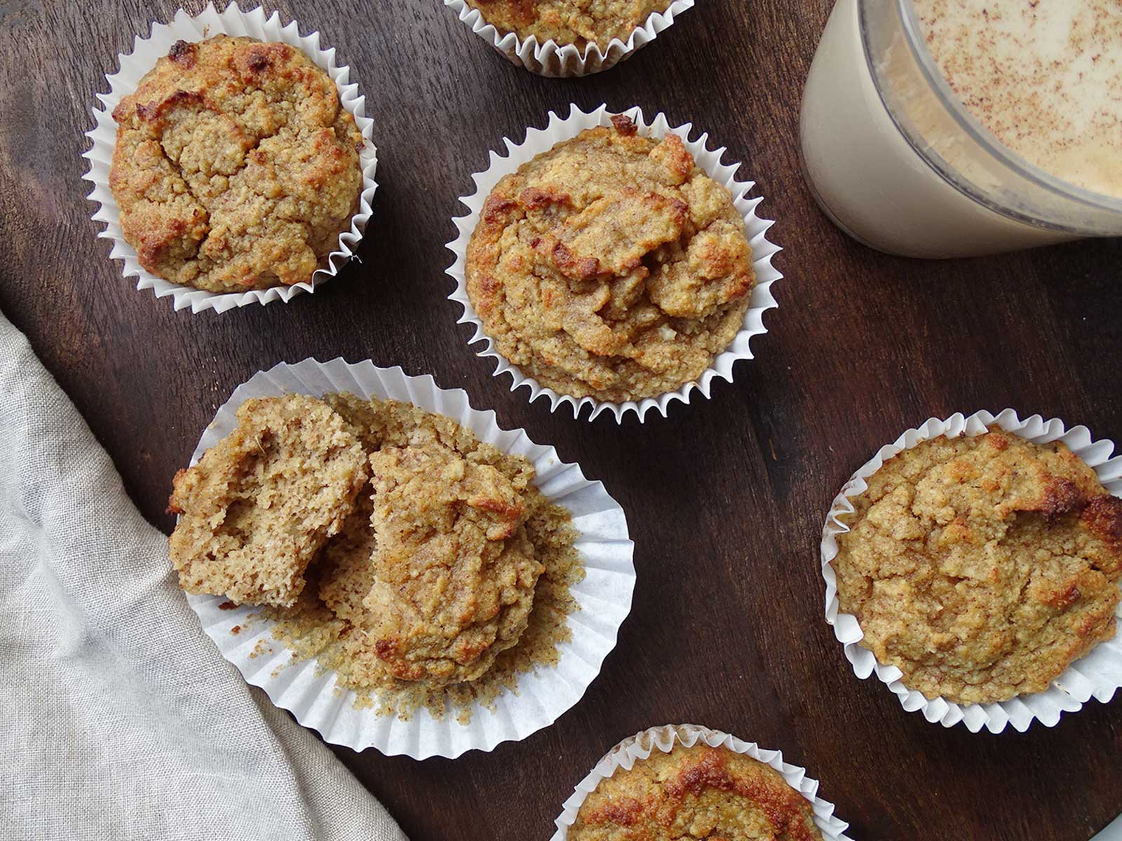 Sugar Free Almond Flour Pumpkin Muffins