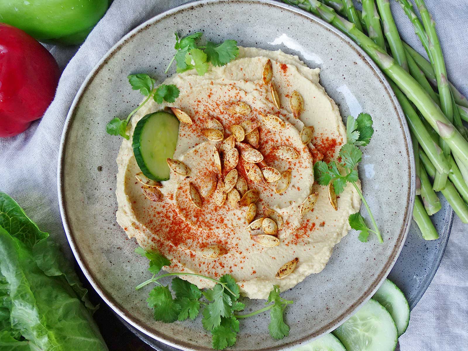 Healthy Pumpkin Hummus Recipe