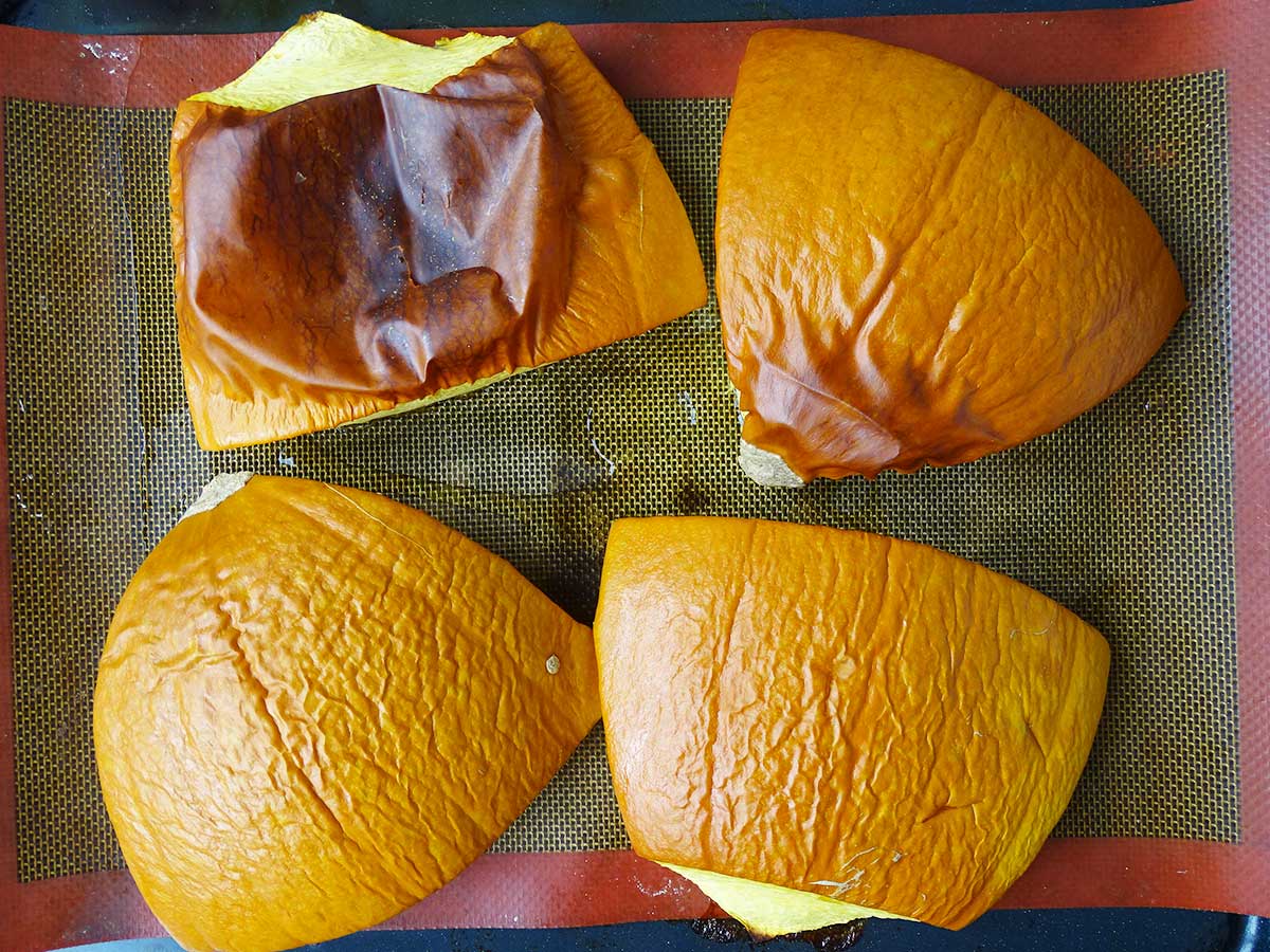 Step 7 - Homemade Unsweetened Pumpkin Puree Oven Method
