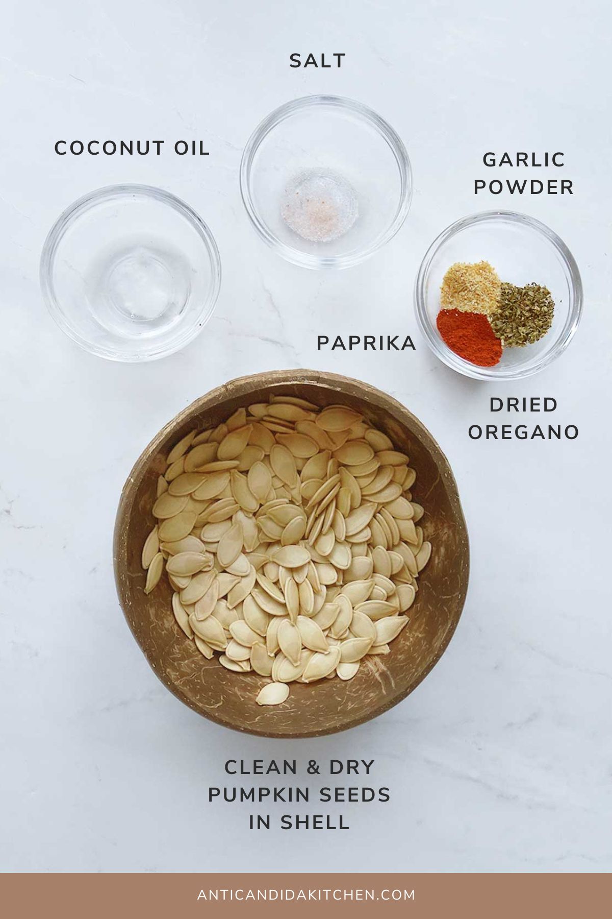 Roasted Pumpkin Seeds Ingredients