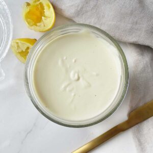 Almond Cream Dressing