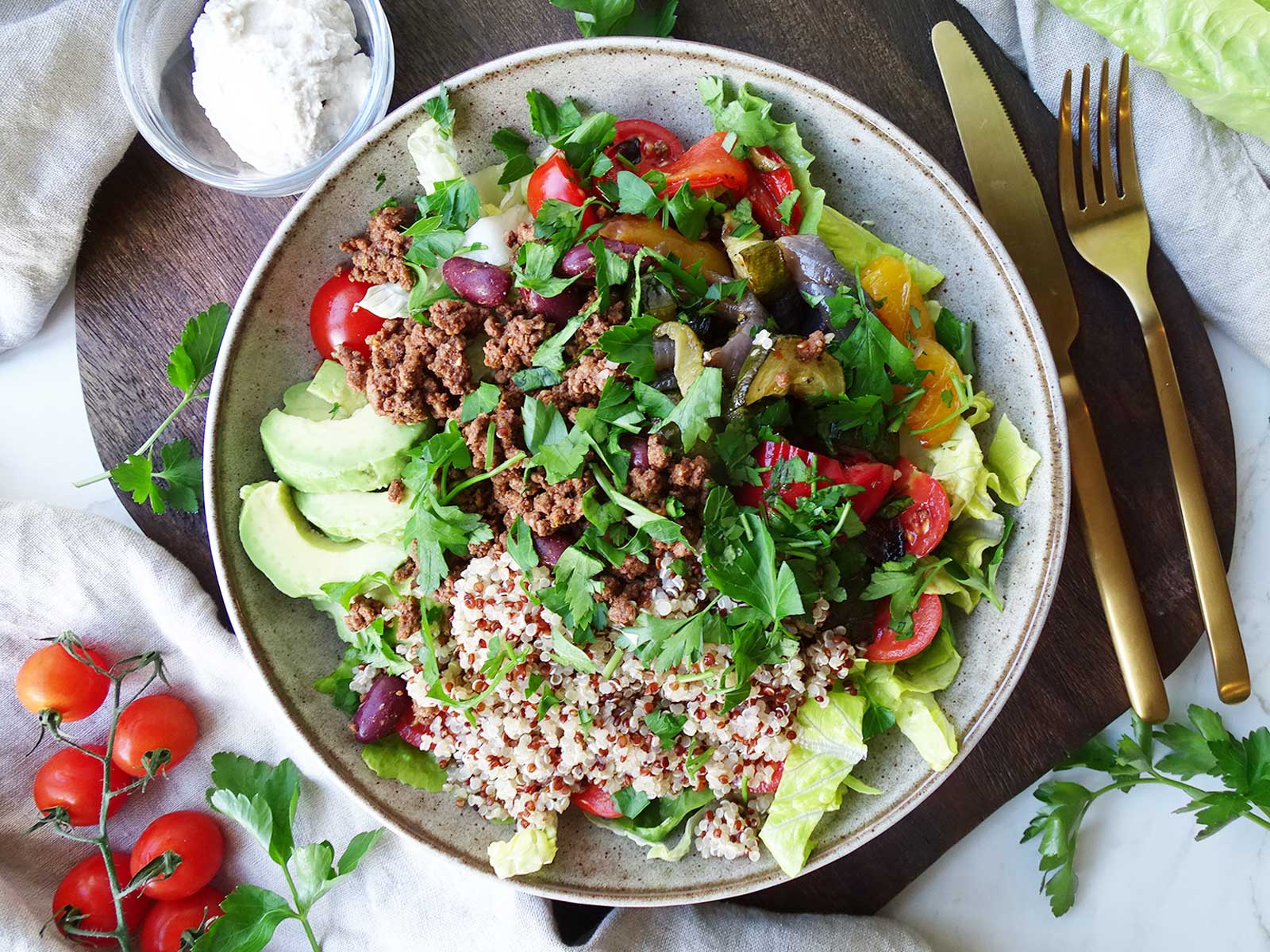 Low Carb Mexican Nourish Bowl Recipe