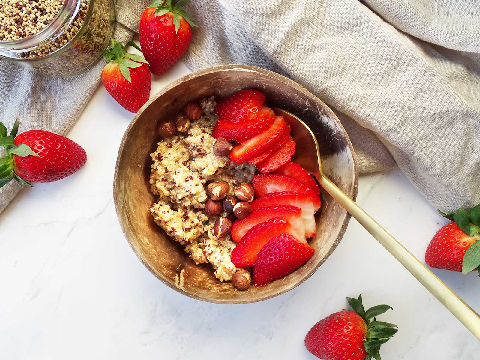 Coconut Quinoa Porridge Recipe