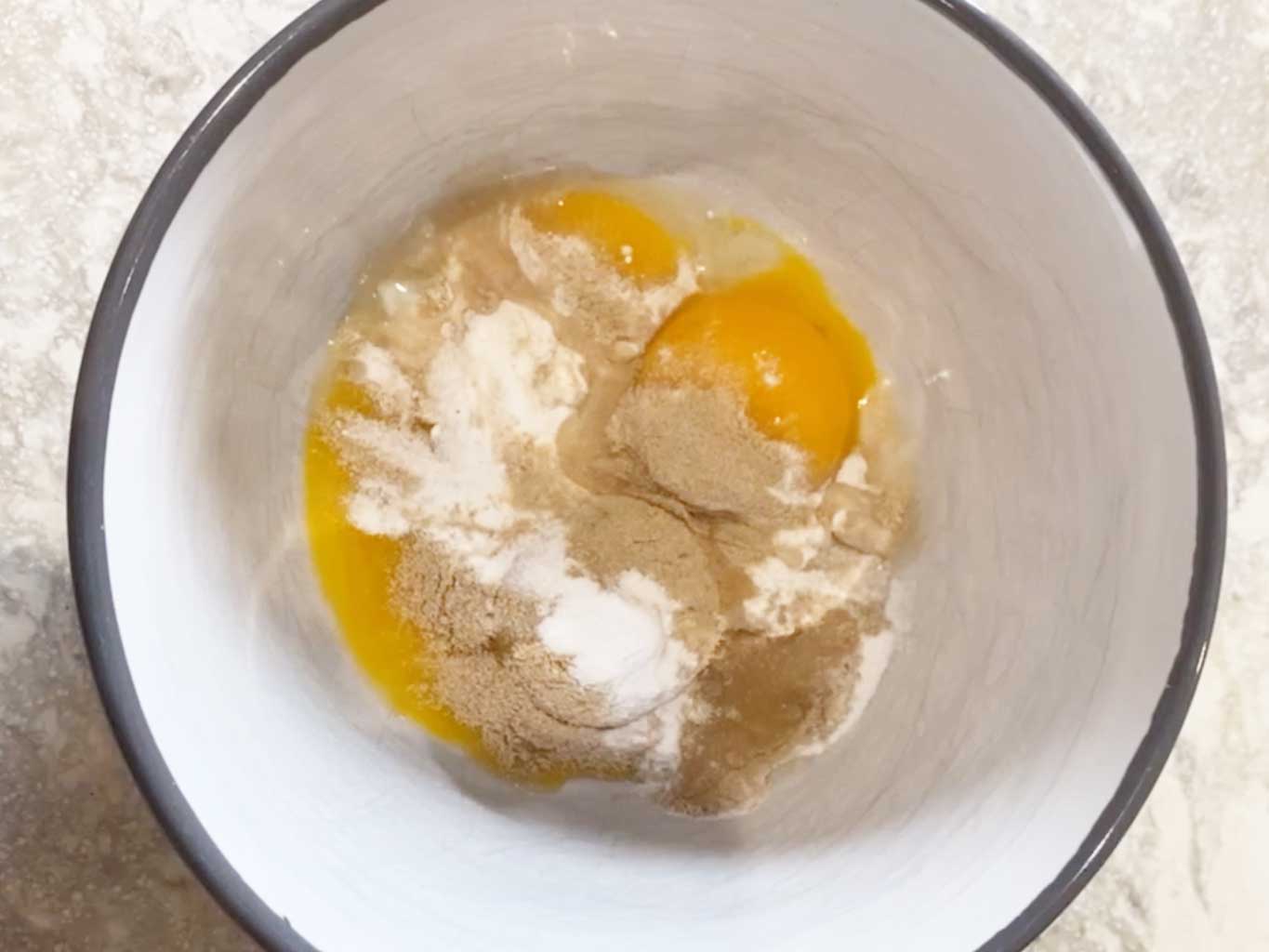 Step 3 Instructions - How to Make Hummus Cloud Bread
