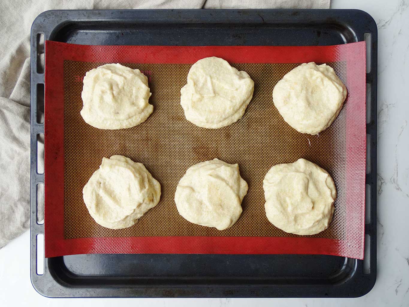 Step 7 Instructions - How to Make Hummus Cloud Bread