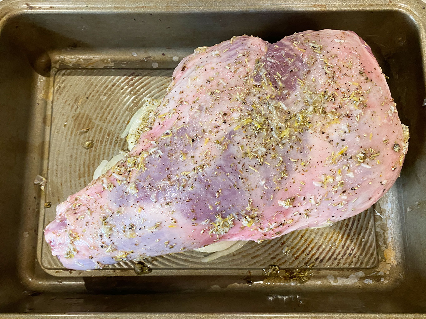 Step 5 Instructions - Easy Lemon and Herb Roast Lamb Leg