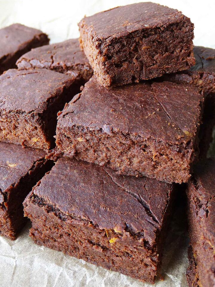 Sugar Free Sweet Potato Brownies Gluten Free